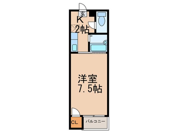 ニューメディア1の物件間取画像